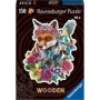 Puzzle Lemn Contur Vulpe, 150 Piese Ravensburger - 2